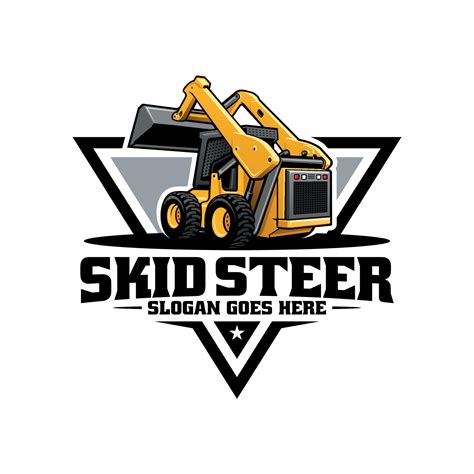 where to put logo on skid steer|cat skid steer clip art.